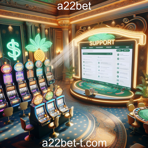 A Importância do Suporte em Jogos Online no a22bet